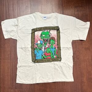 A Day to Remember Cream Graphic Band T-Shirt, Size XL, NWOT